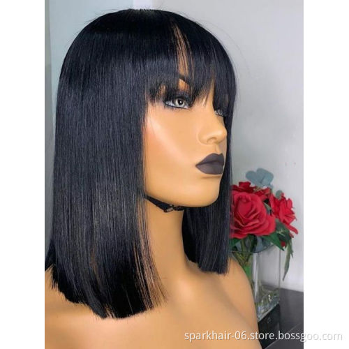 Bone Straight 13X4 Pre Plucked 150% Malaysian Remy Human Hair Wigs Bone Straight Closure Wig Lace Frontal Wigs For Women